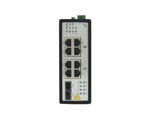 سوئیچ شبکه PoE 8 پورت هایک ویژن مدل DS-3T0510P