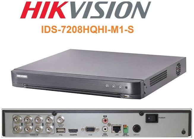 دستگاه ضبط تصویر DVR 8 کاناله هایک ویژن مدل IDS-7208HQHI-M1/S