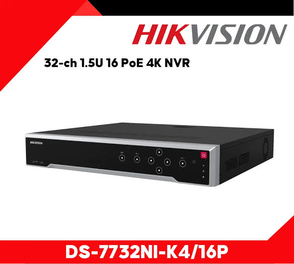 دستگاه ضبط تصاویر تحت شبکه NVR هایک ویژن مدل DS-7732NI-K4/16P